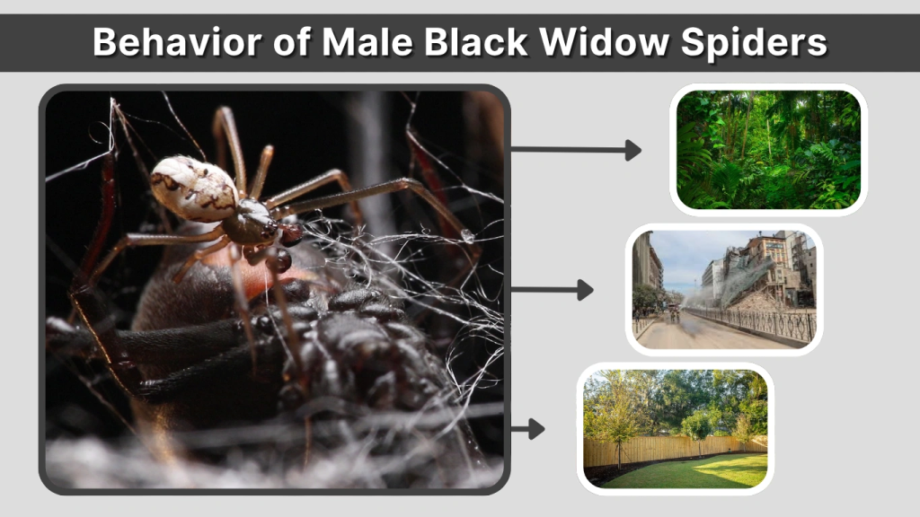 Behavior of Male Black Widow Spiders