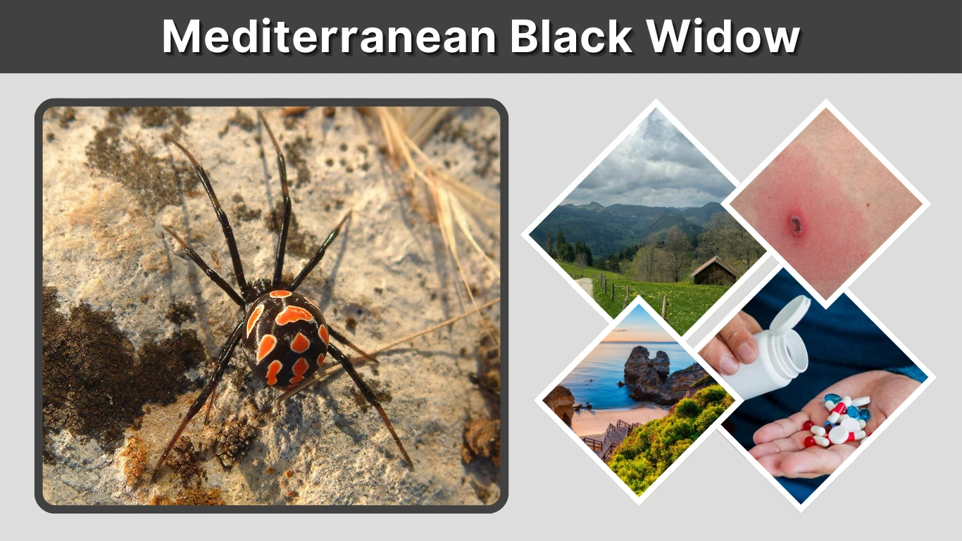 Mediterranean Black Widow Bite, Range & Safety Guide