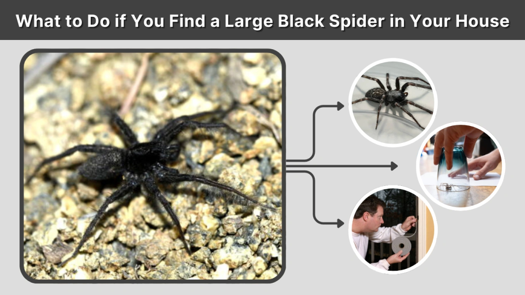 What to Do if You Find a Large Black Spider in Your House