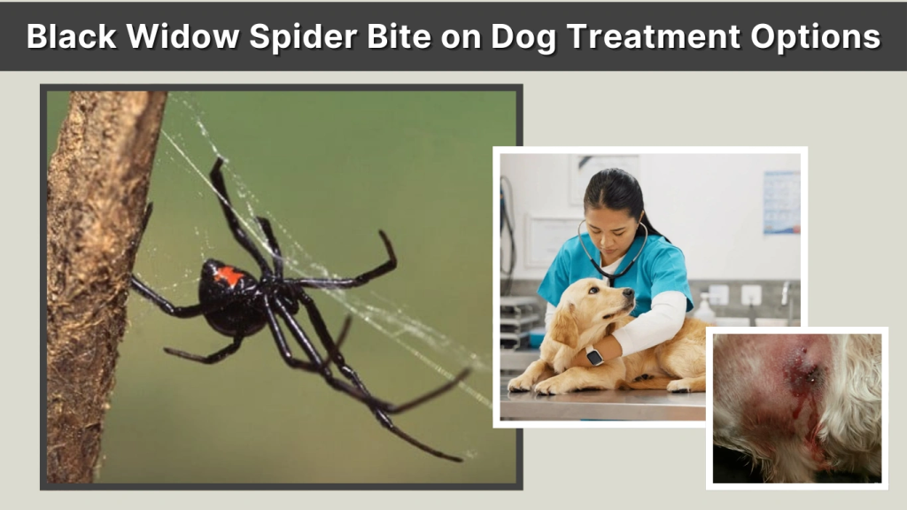 Black Widow Spider Bite on Dog Treatment Options