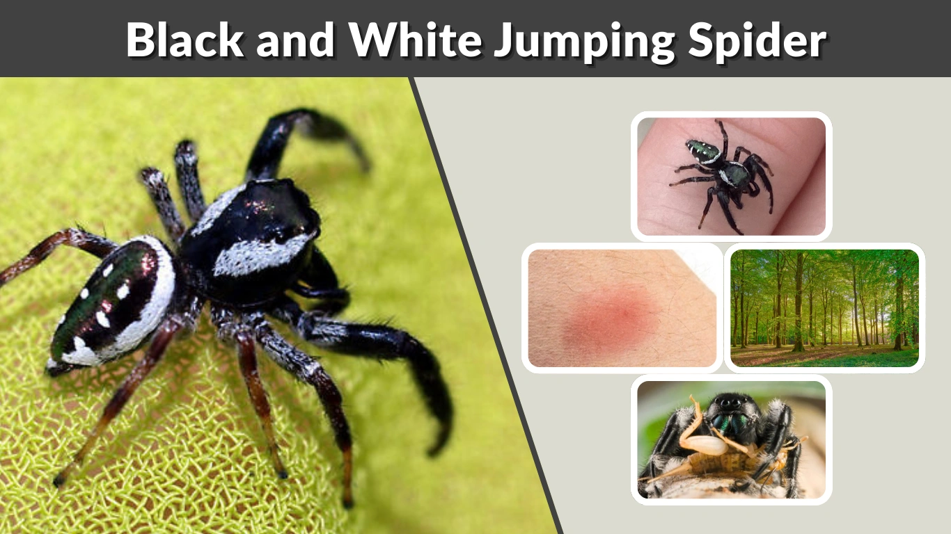Black and White Jumping Spider Identification and Facts