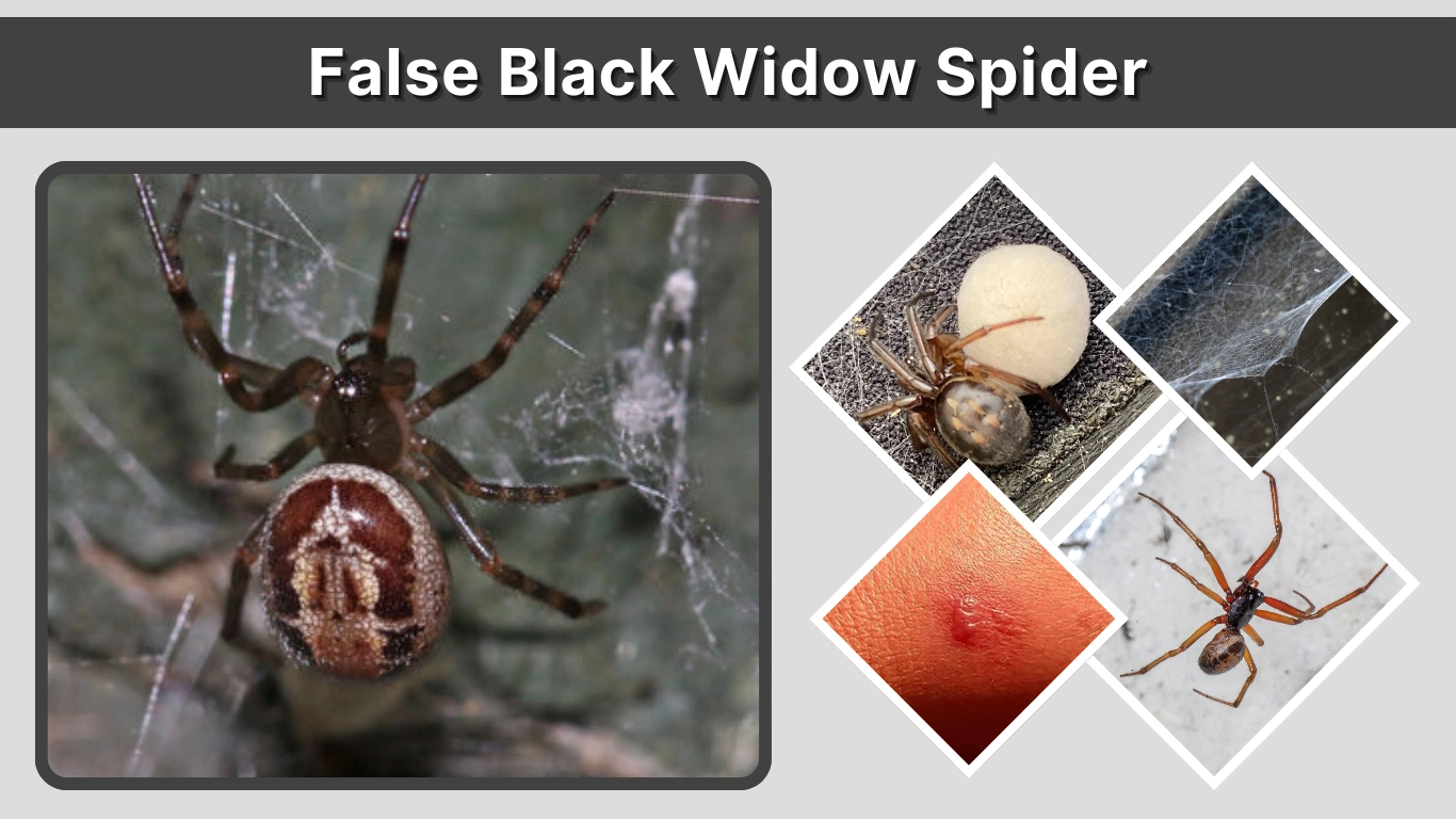 False Black Widow Spider Identification, Bite & Facts
