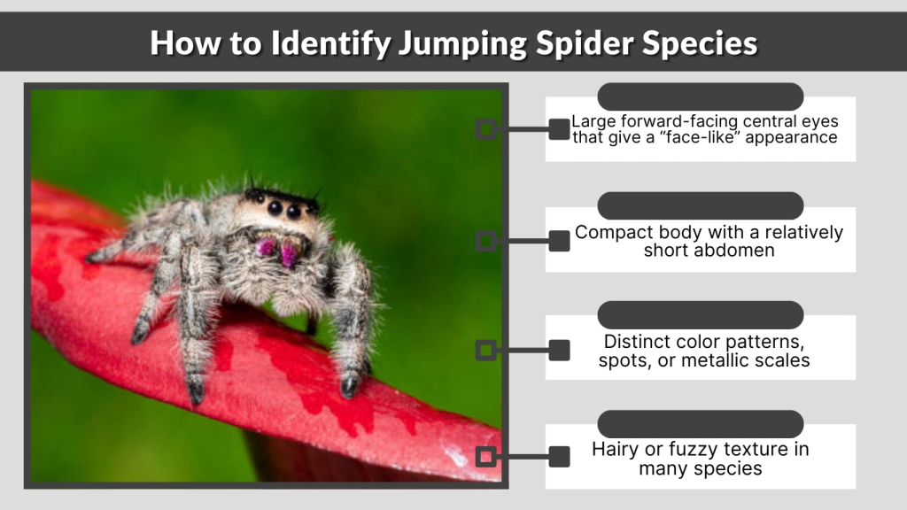 How to Identify Jumping Spider Species