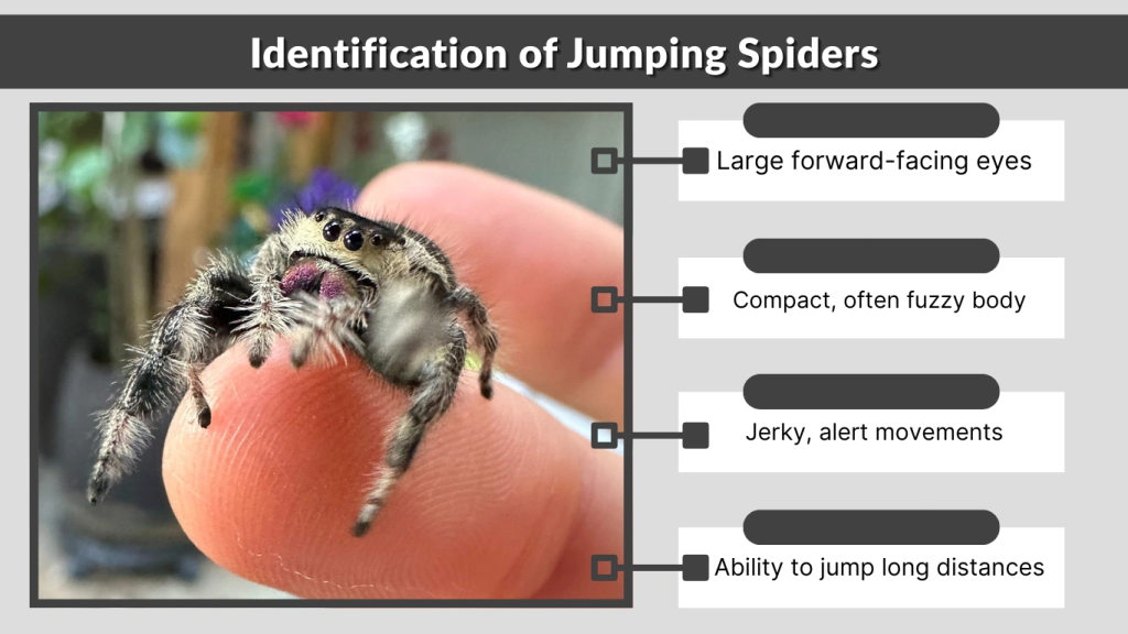 Identification of Jumping Spiders