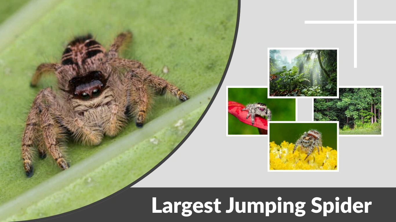 Largest Jumping Spider Size, Species, and Giant Facts