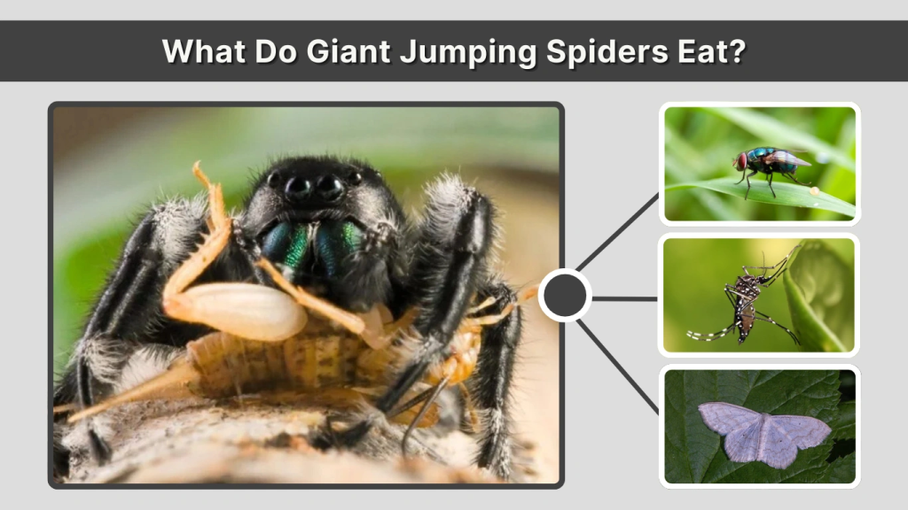 What Do Giant Jumping Spiders Eat