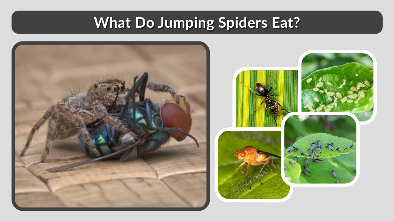 What Do Jumping Spiders Eat Diet, Prey & Feeding Facts