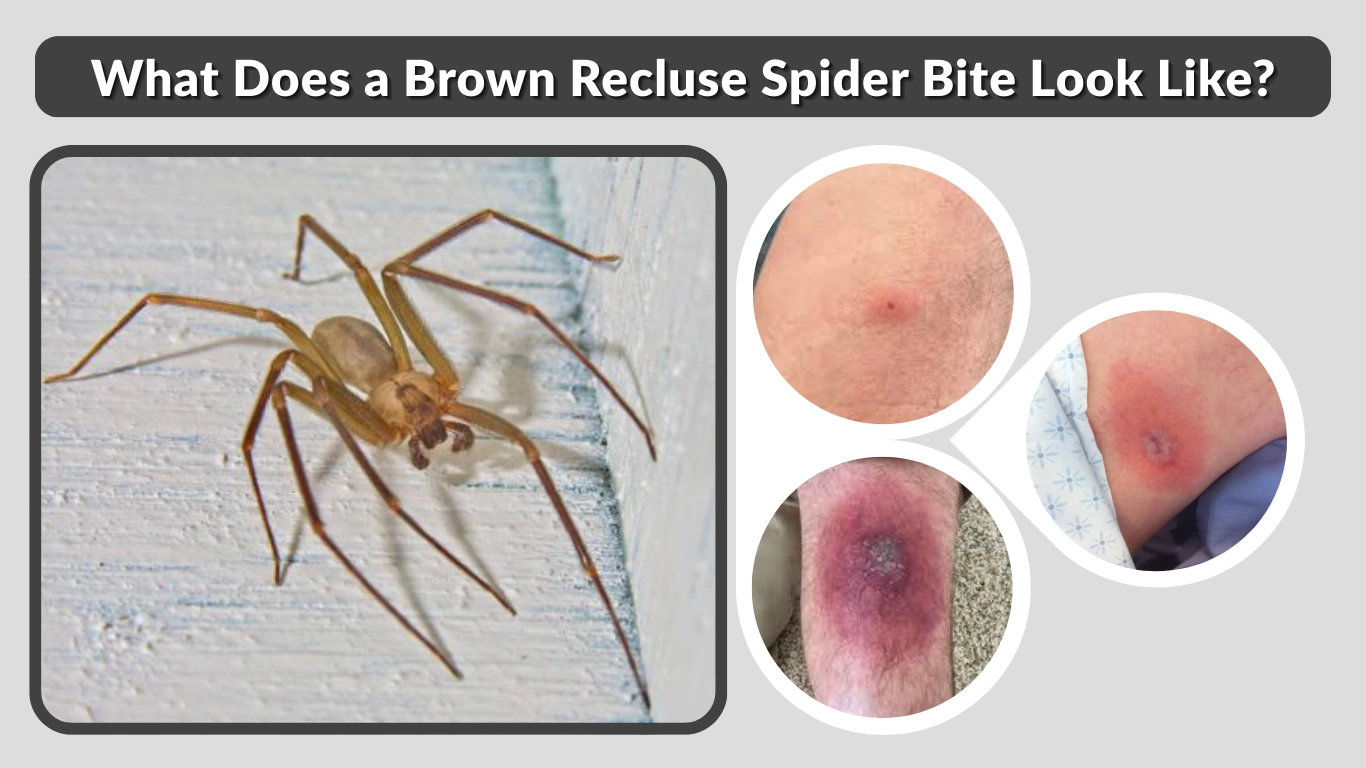What Does a Brown Recluse Spider Bite Look Like Stages & Early Signs