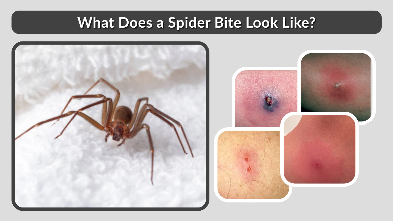 What Does a Spider Bite Look Like (Visual Signs & Stages Guide)