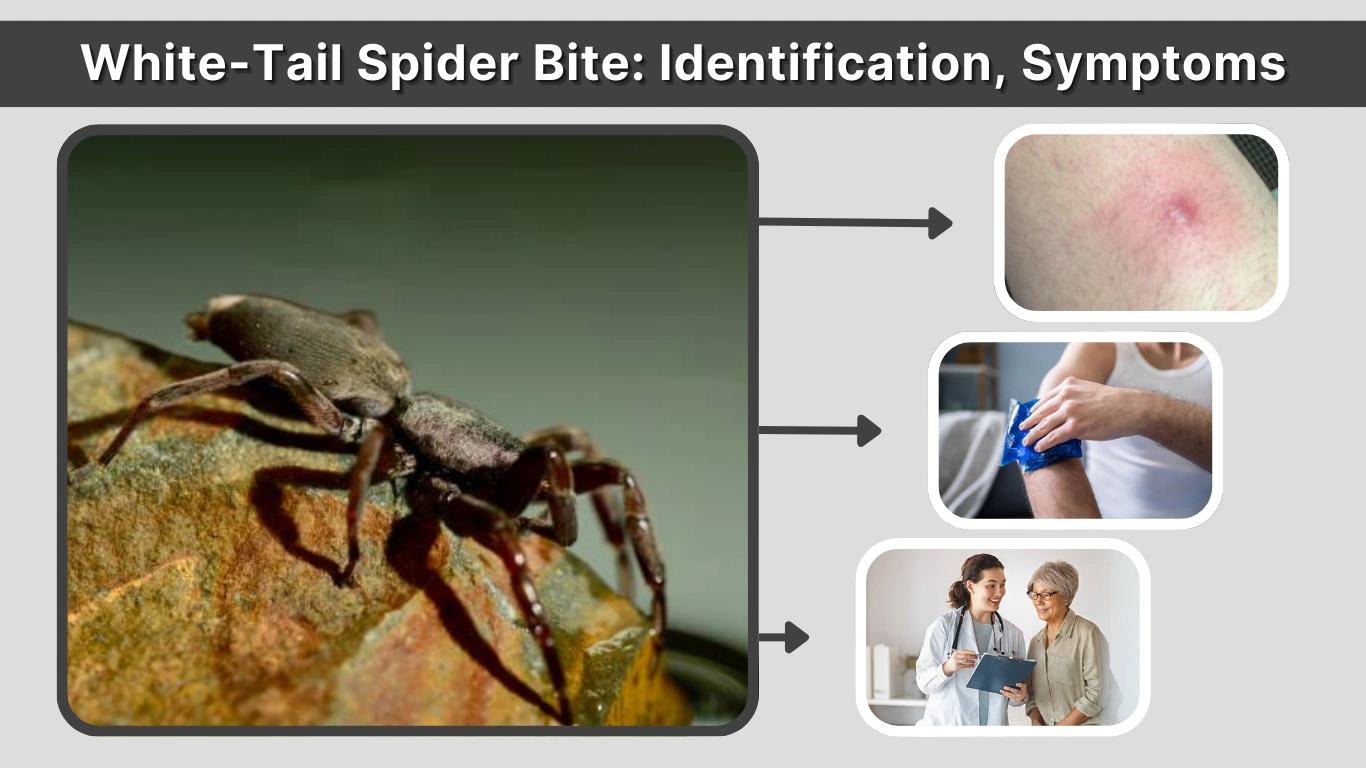 White-Tail Spider Bite Identification, Symptoms, and Treatment