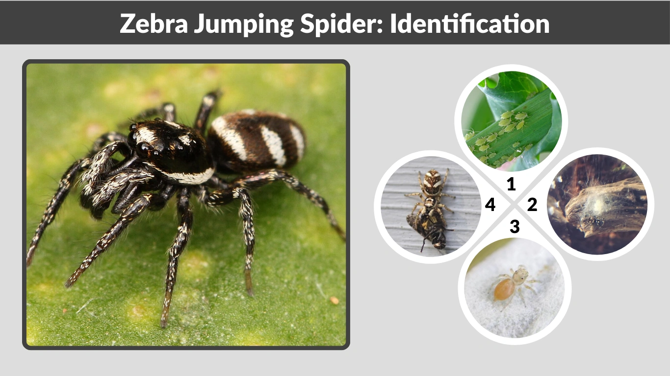Zebra Jumping Spider Identification, Bite, Lifespan & Fact