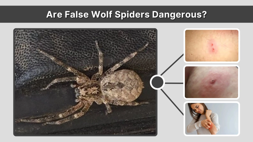 Are False Wolf Spiders Dangerous