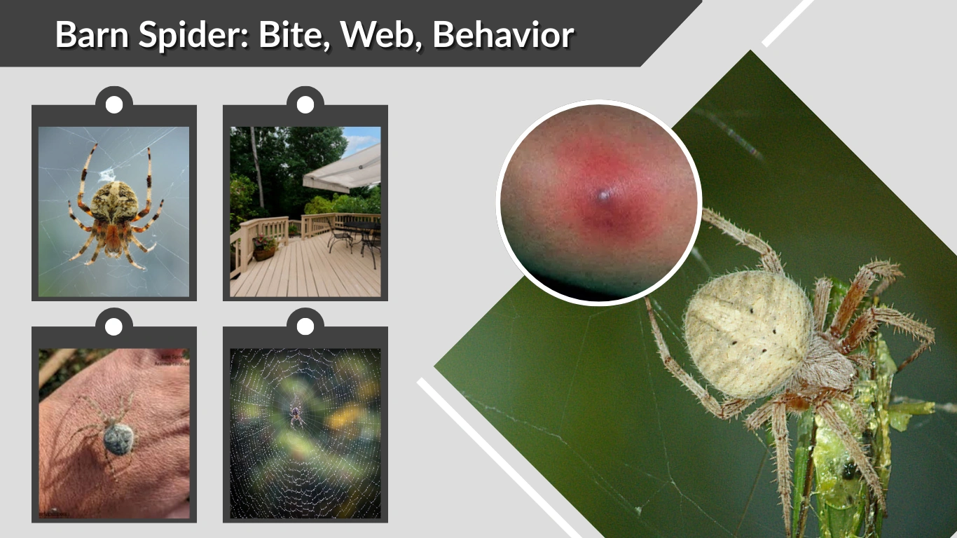 Barn Spider Bite, Web, Behavior & Lifespan Guide