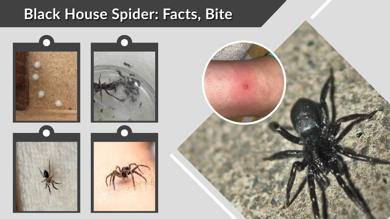 Black House Spider Facts, Bite, Danger & Life Cycle