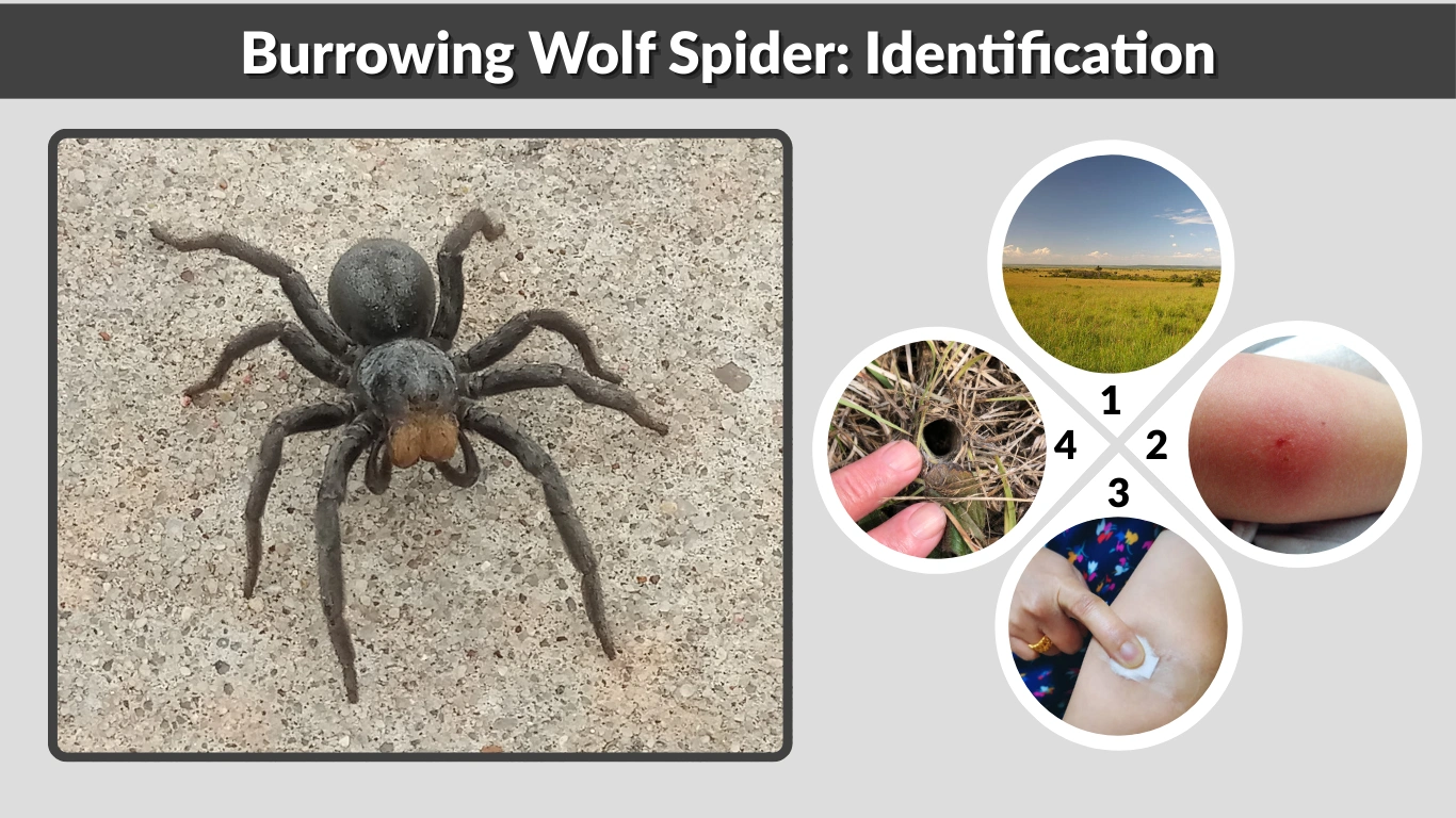 Burrowing Wolf Spider Identification, Habitat & Treatment