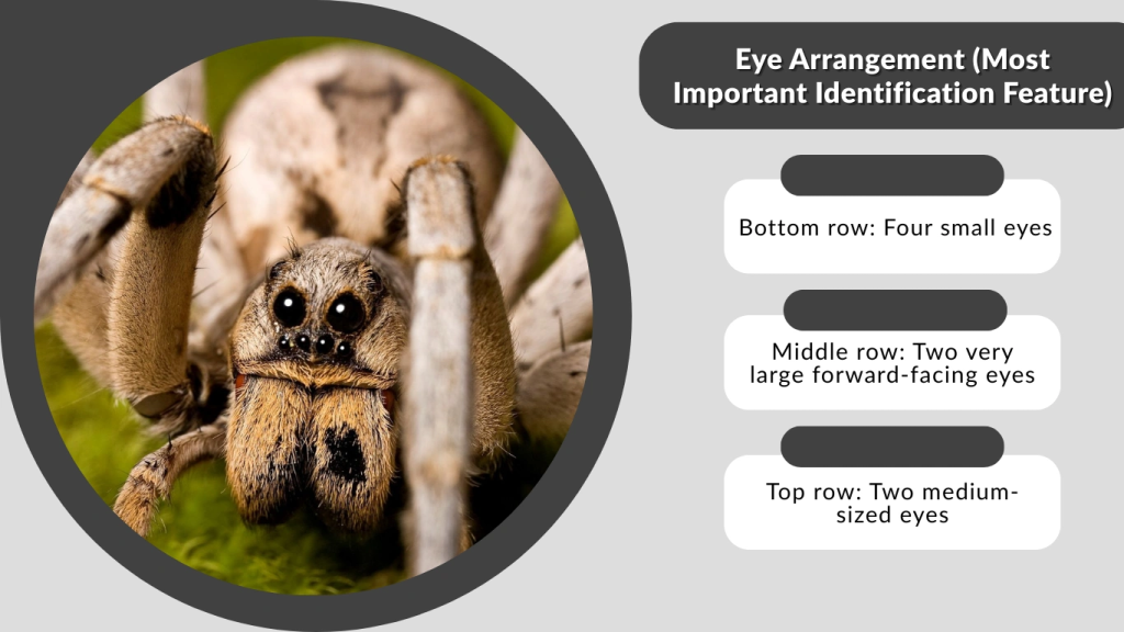 Eye Arrangement (Most Important Identification Feature)