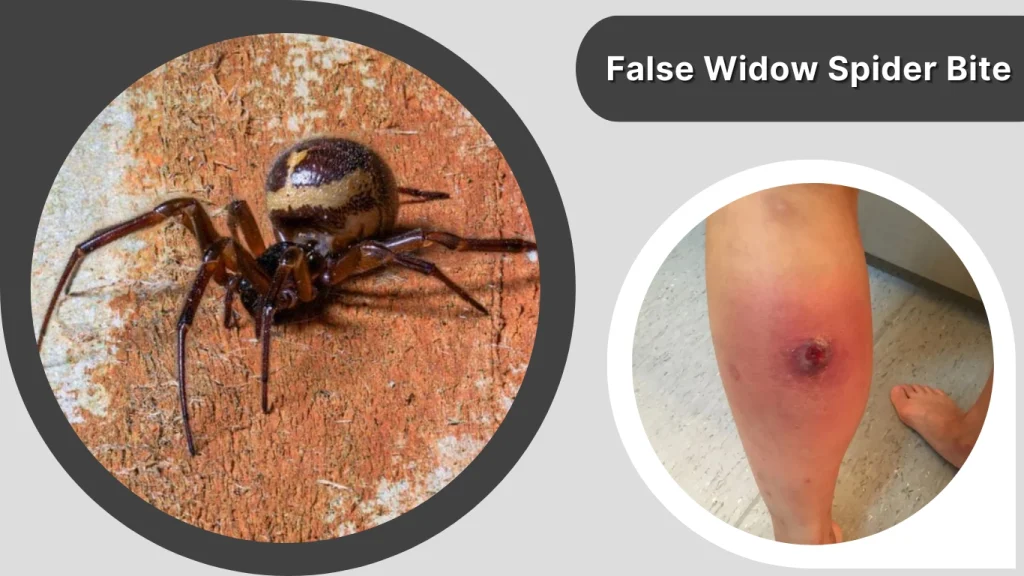 False Widow Spider Bite