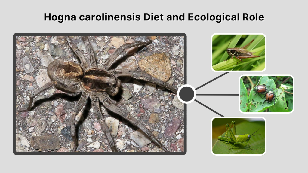 Hogna carolinensis Diet and Ecological Role