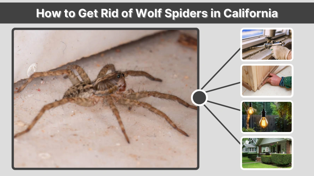 How to Get Rid of Wolf Spiders in California