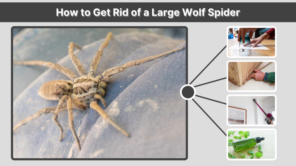 How to Get Rid of a Large Wolf Spider