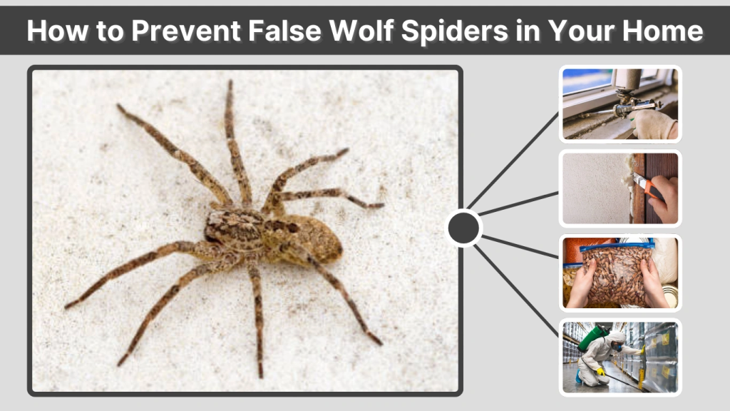 How to Prevent False Wolf Spiders in Your Home