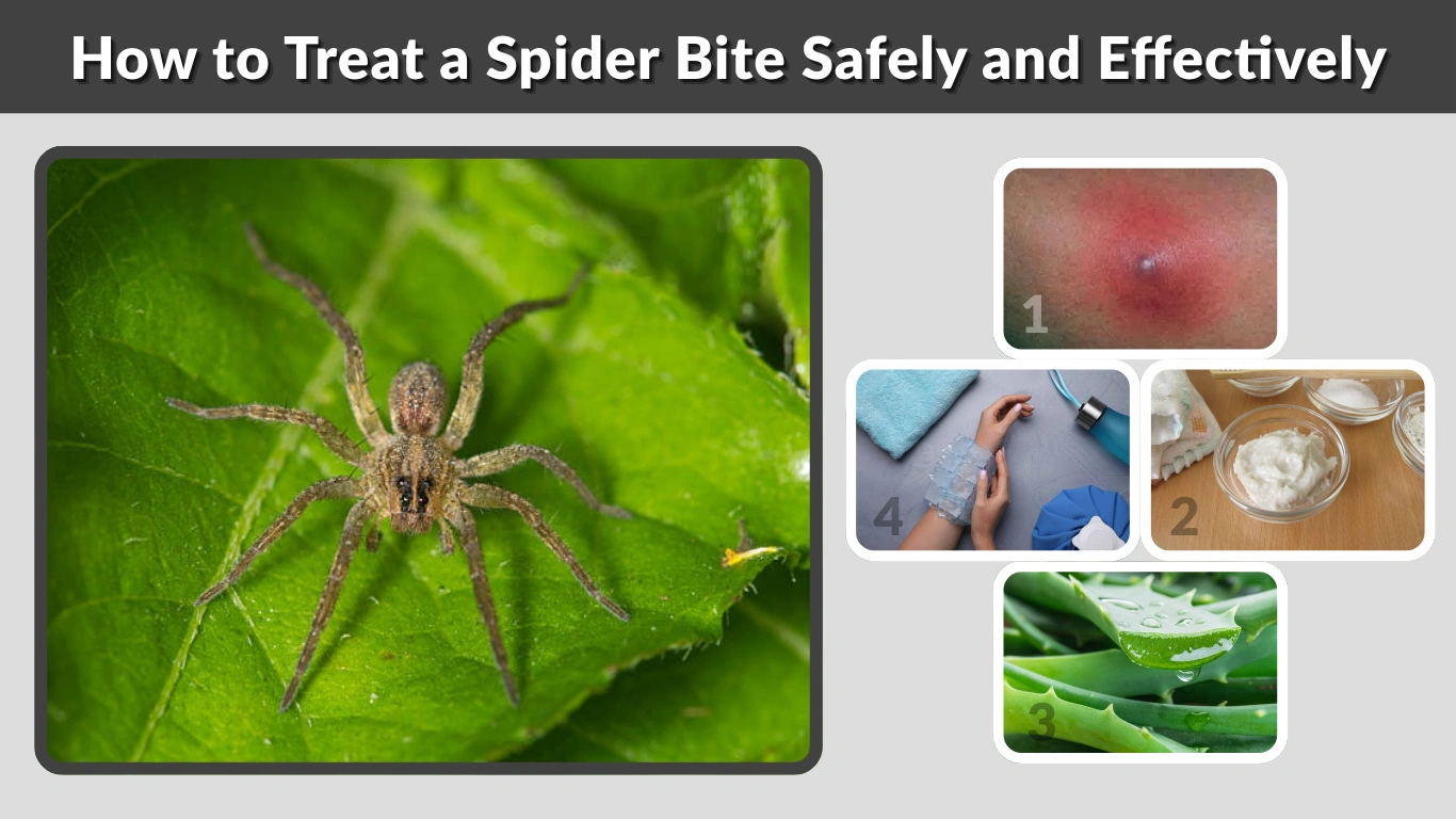 How to Treat a Spider Bite Safely and Effectively