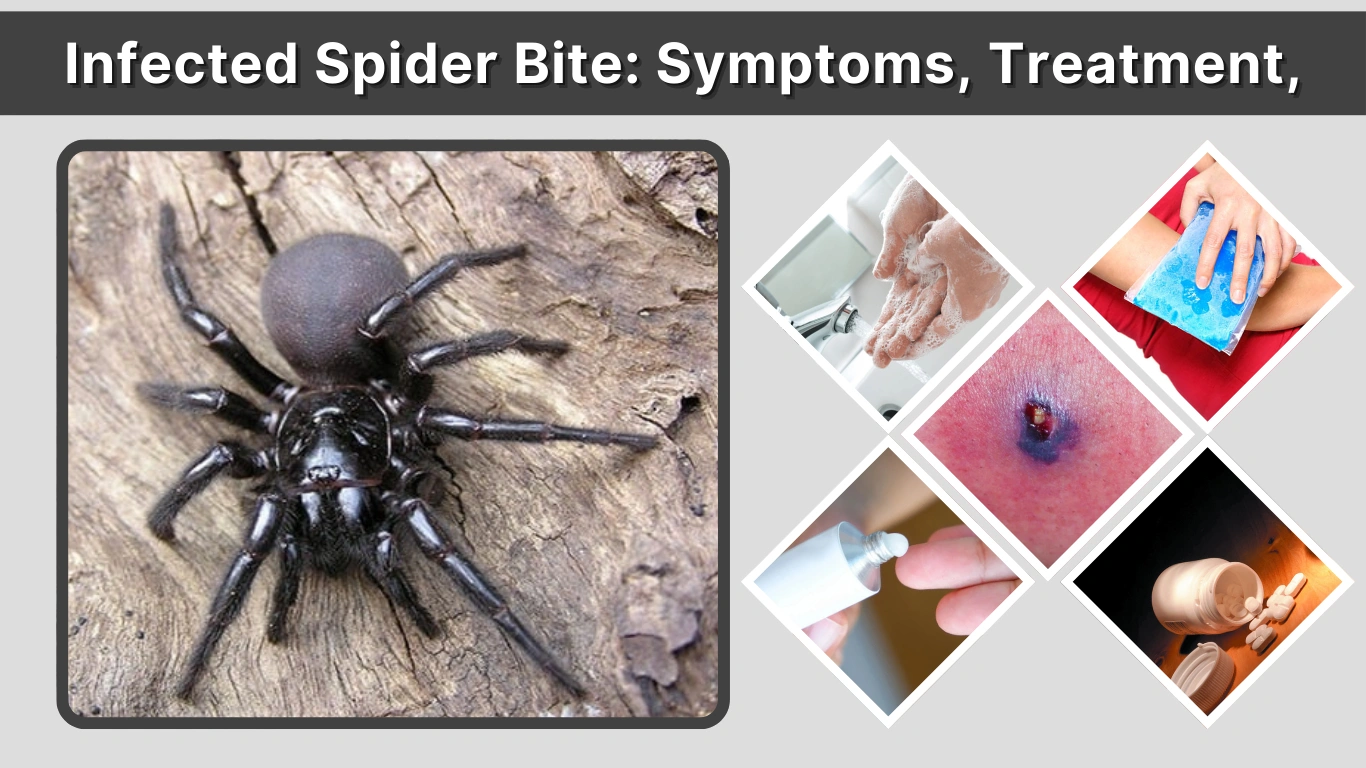 Infected Spider Bite Symptoms, Treatment, and When to Worry