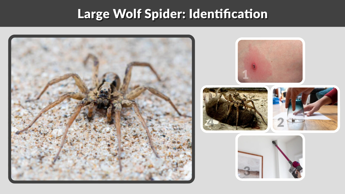 Large Wolf Spider Identification, Size & Facts