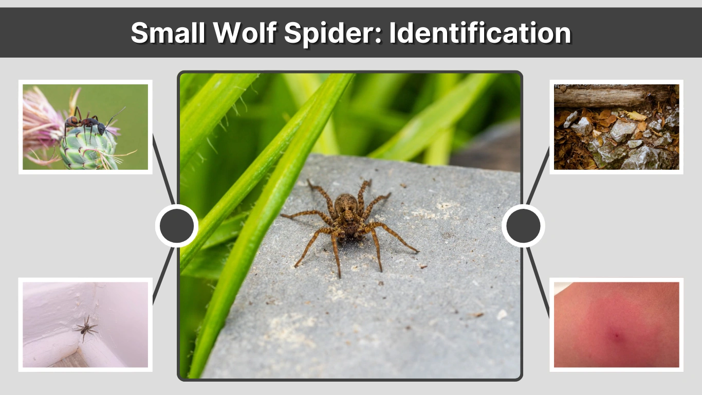 Small Wolf Spider Identification, Habitat & Safety Guide