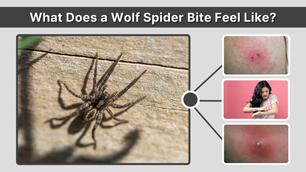 What Does a Wolf Spider Bite Feel Like