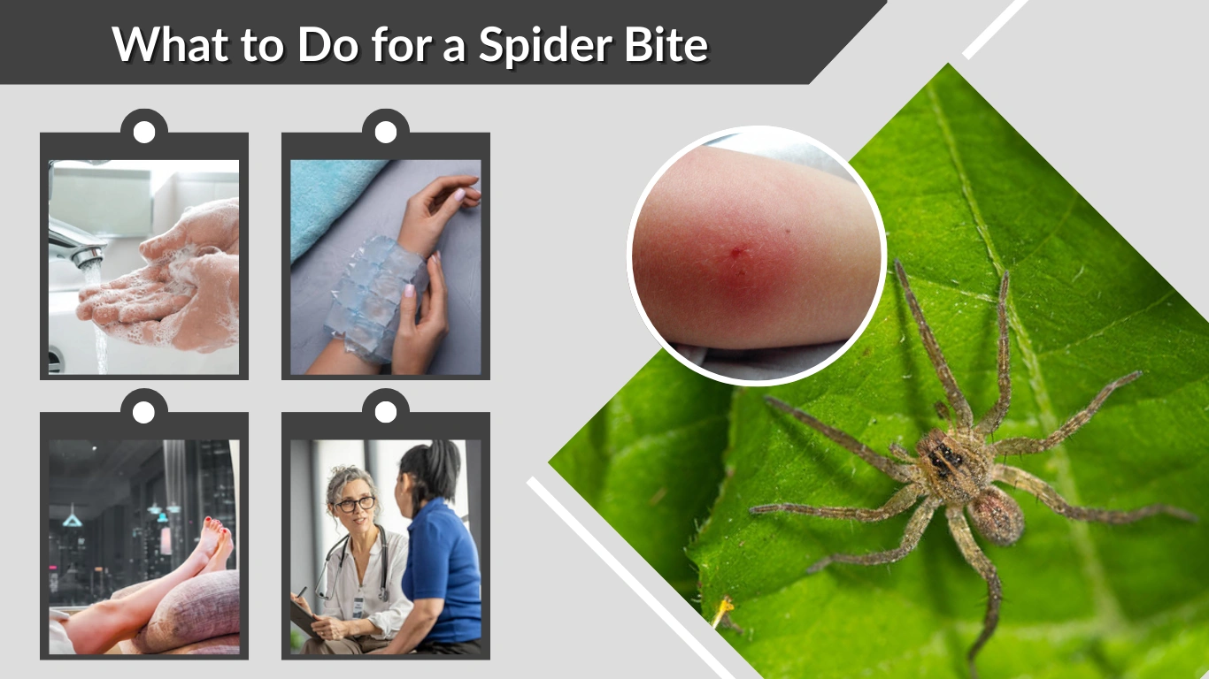 What to Do for a Spider Bite First Aid, Treatment, and When to Worry