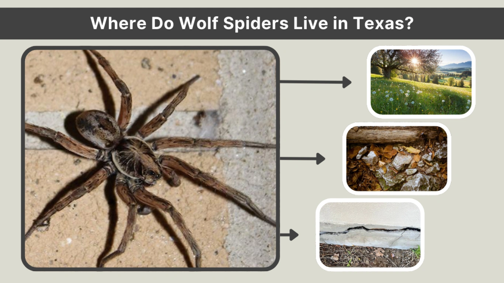 Where Do Wolf Spiders Live in Texas