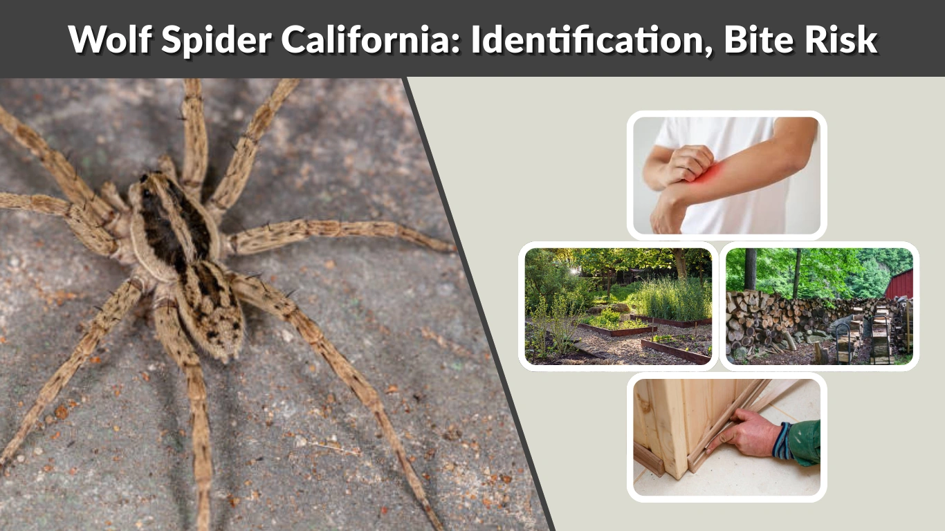 Wolf Spider California Identification, Bite Risk & Control