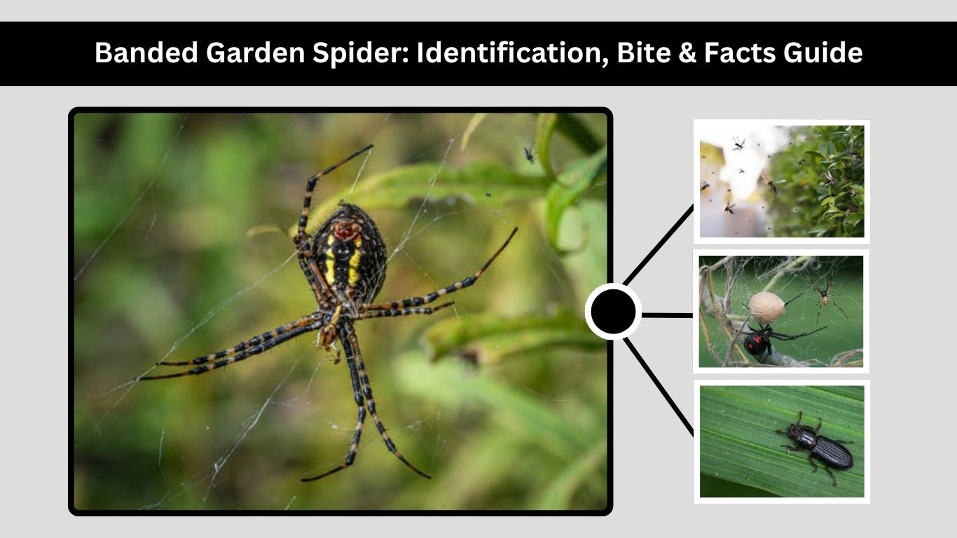 Banded Garden Spider: Identification, Bite & Facts Guide