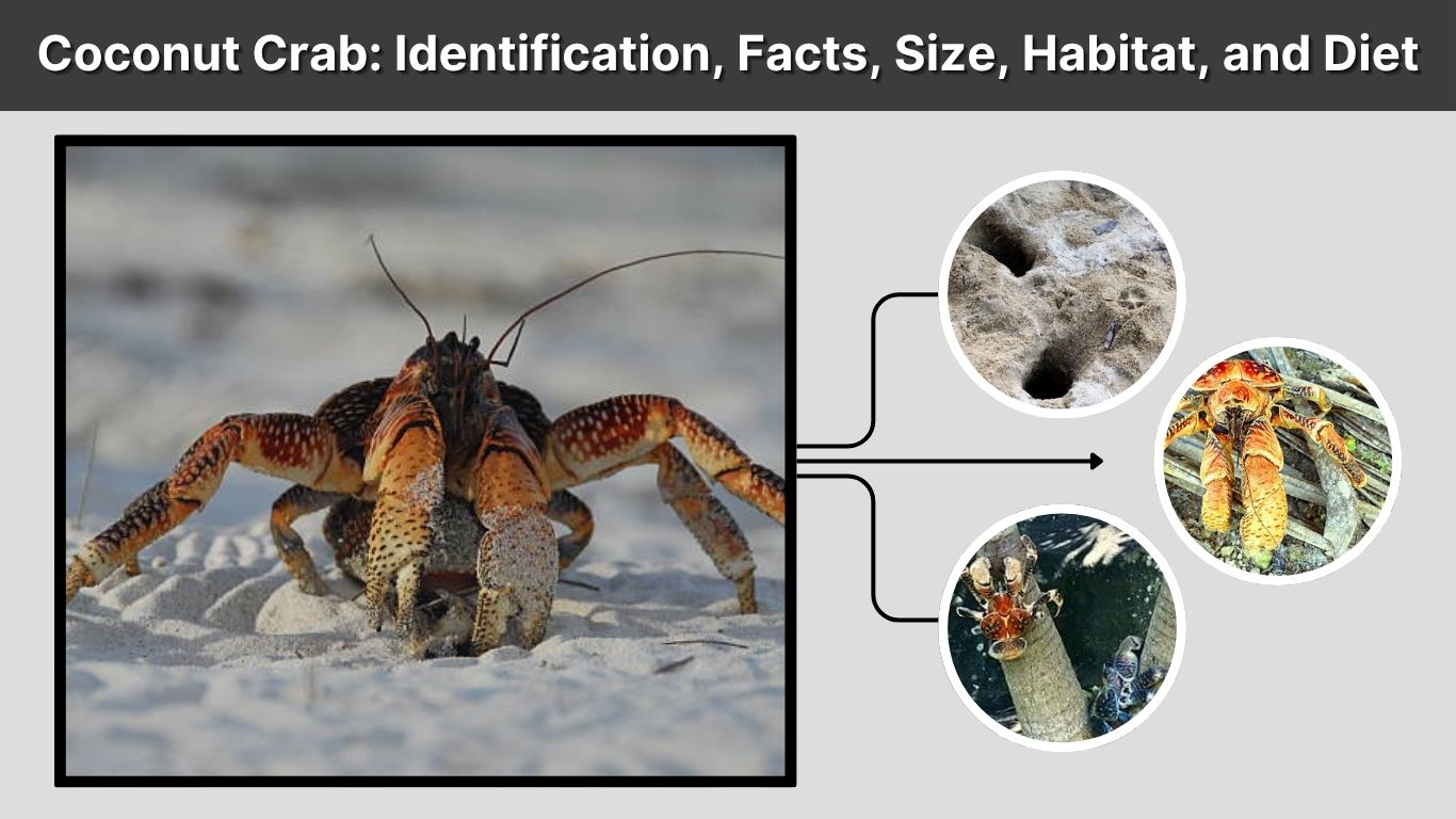 Coconut Crab: Identification, Facts, Size, Habitat, and Diet