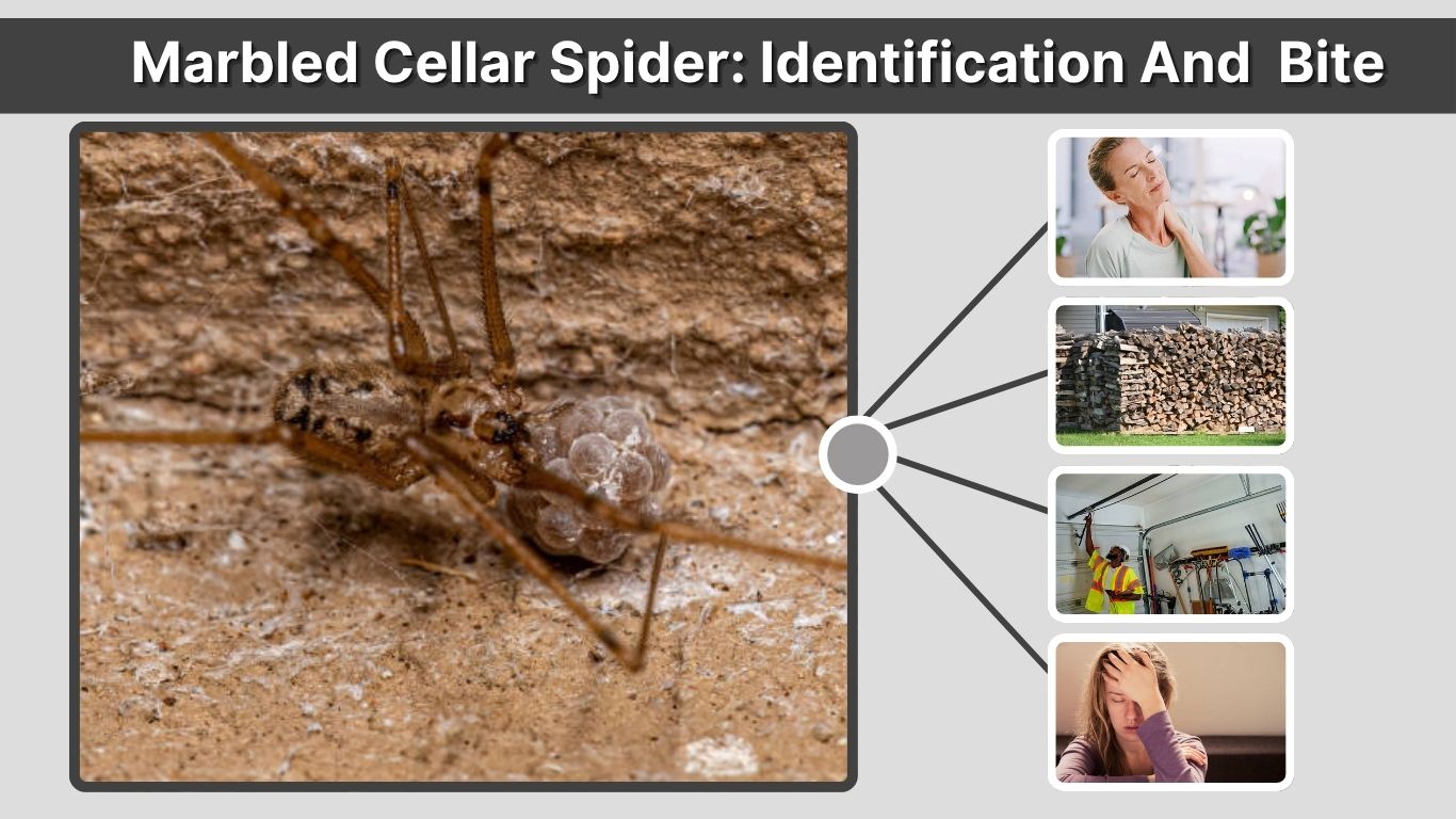 Marbled Cellar Spider: Identification, Bite, and Safety Guide