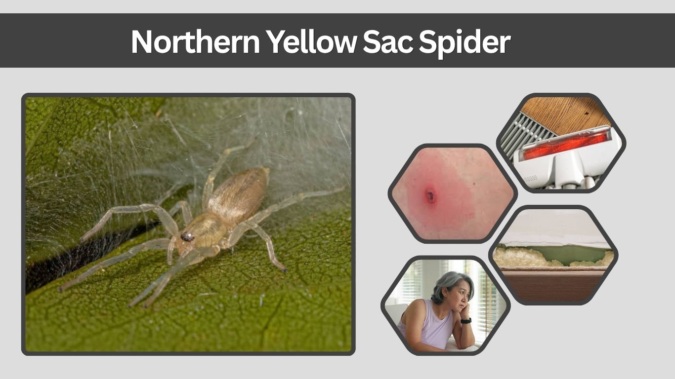 Northern Yellow Sac Spider: Bite, Size and Safety Guide