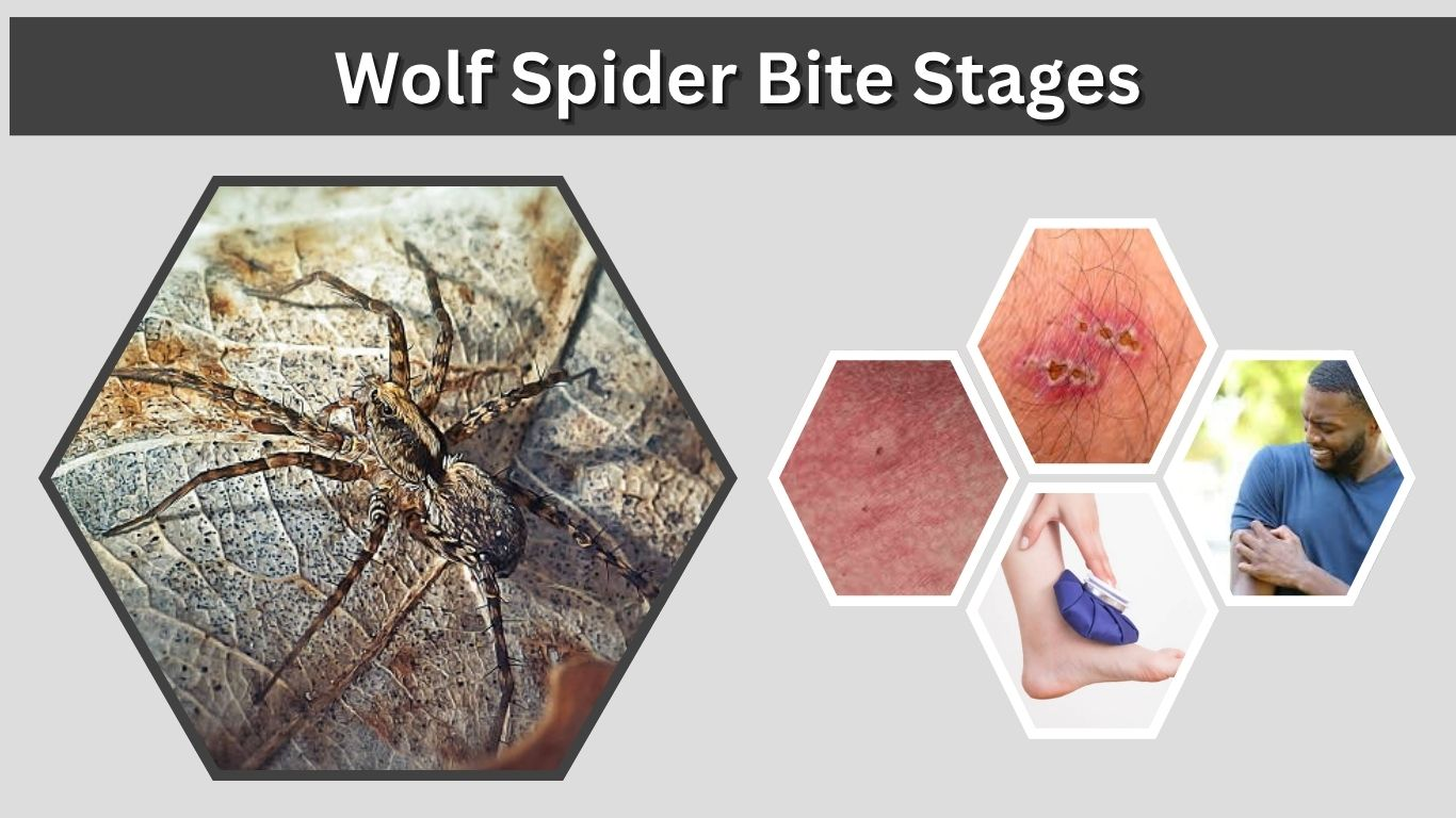 Wolf Spider Bite Stages: From Day 1 to 7 Days Symptoms 