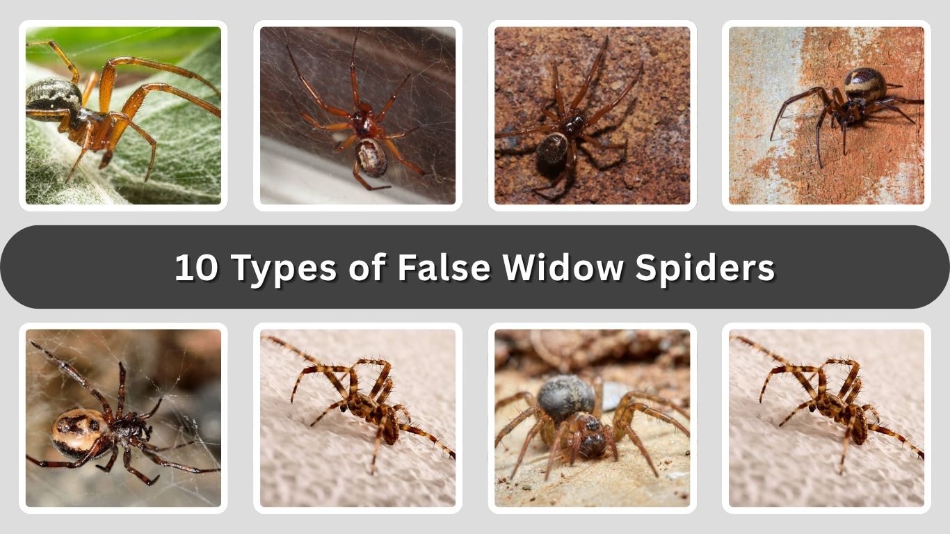 10 Types of False Widow Spiders