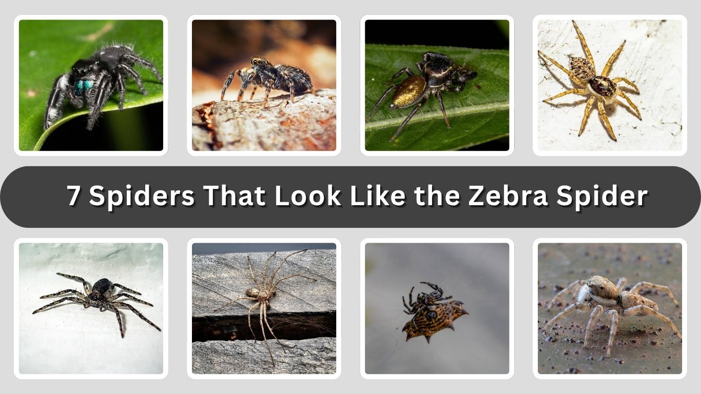 7 Spiders That Look Like the Zebra Spider