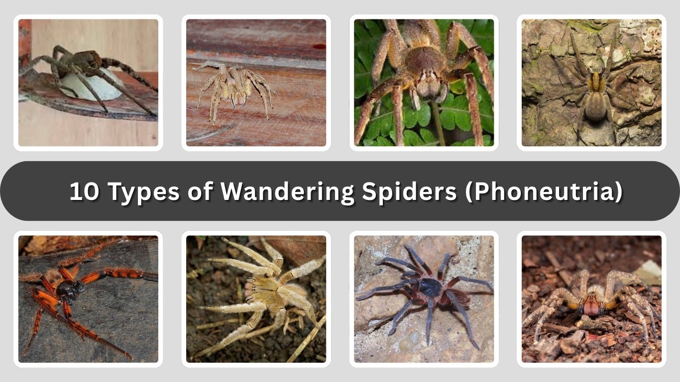 10 Types of Wandering Spiders (Phoneutria): Identification with Picture 