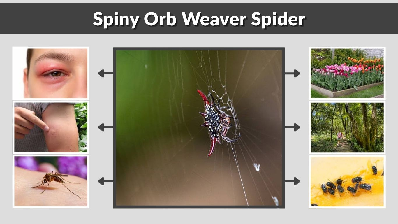 Spiny Orb Weaver Spider: Habitat, Bite and Web Facts
