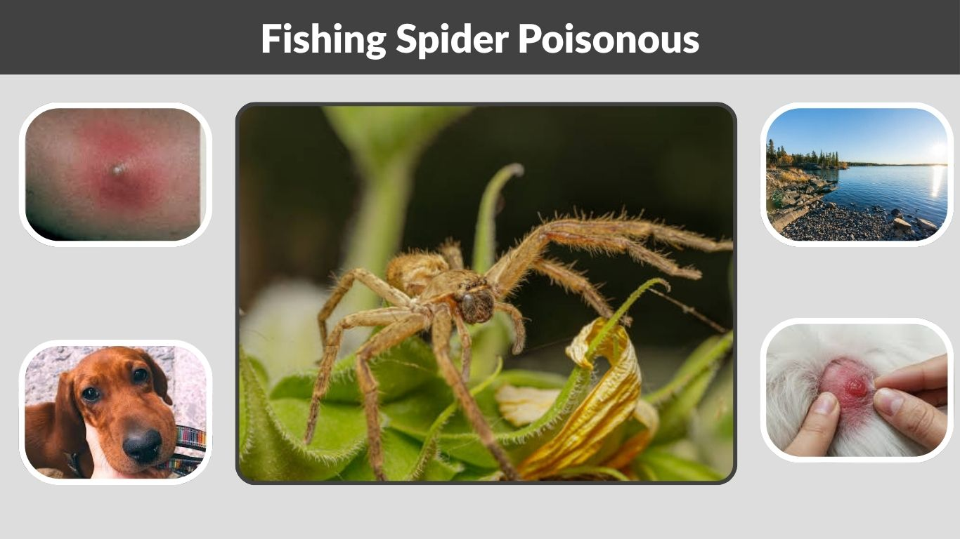Fishing Spider Poisonous? Bite , Venom, Dangerous