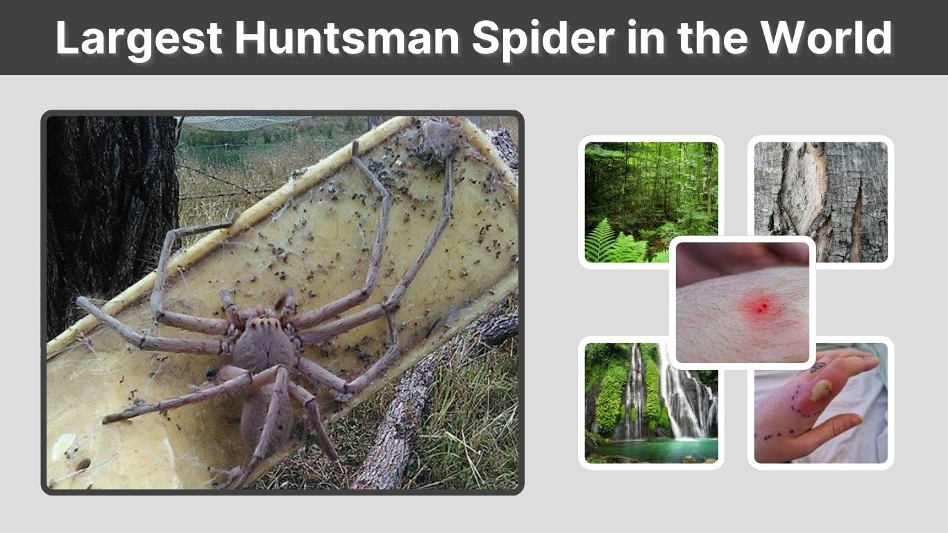 Largest Huntsman Spider in the World