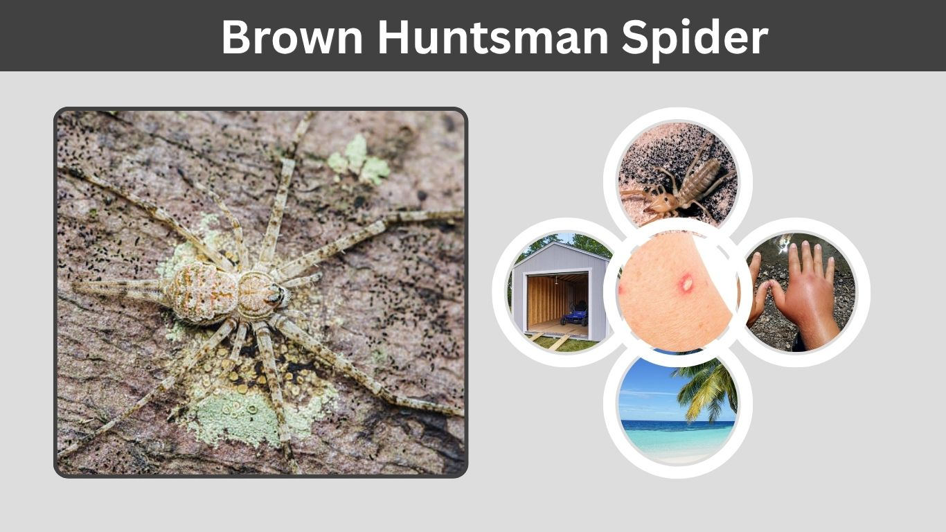 Brown Huntsman Spider: Size, Bite and Habitat Facts
