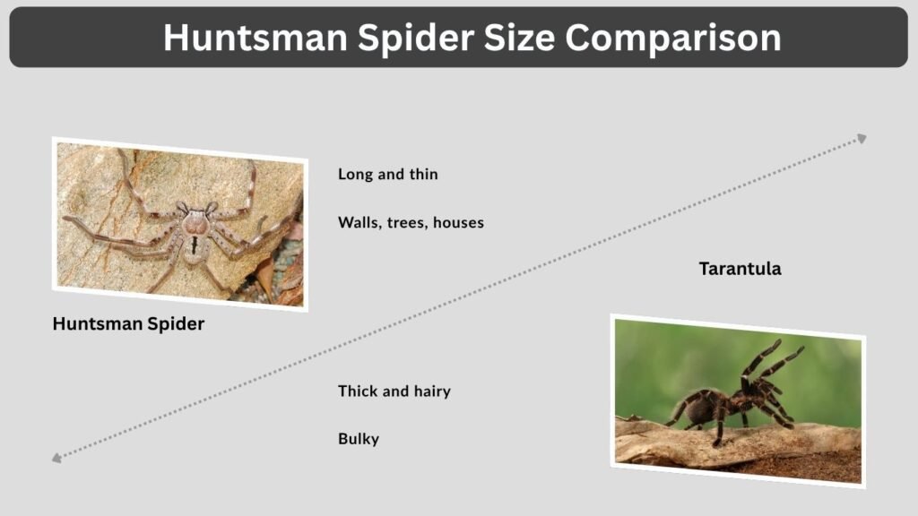 Huntsman Spider Size Comparison