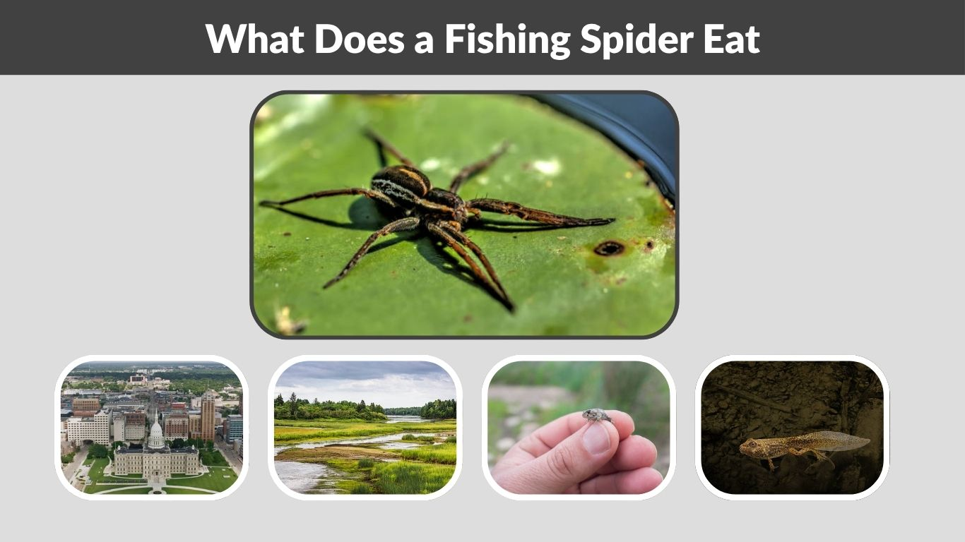 What Does a Fishing Spider Eat? Diet, Prey & Hunting 