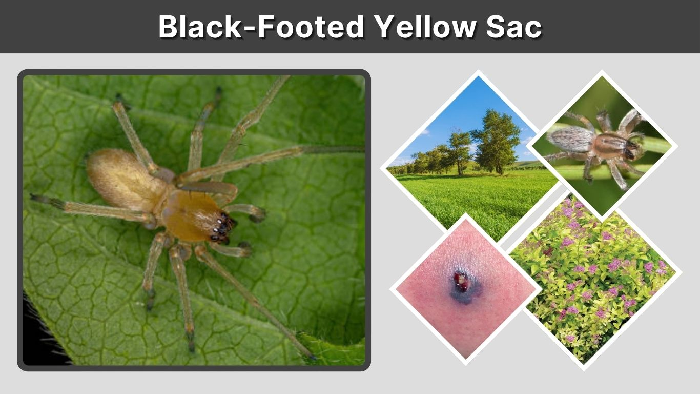 Black-Footed Yellow Sac: Spider Habitat, Bite & Facts Guide