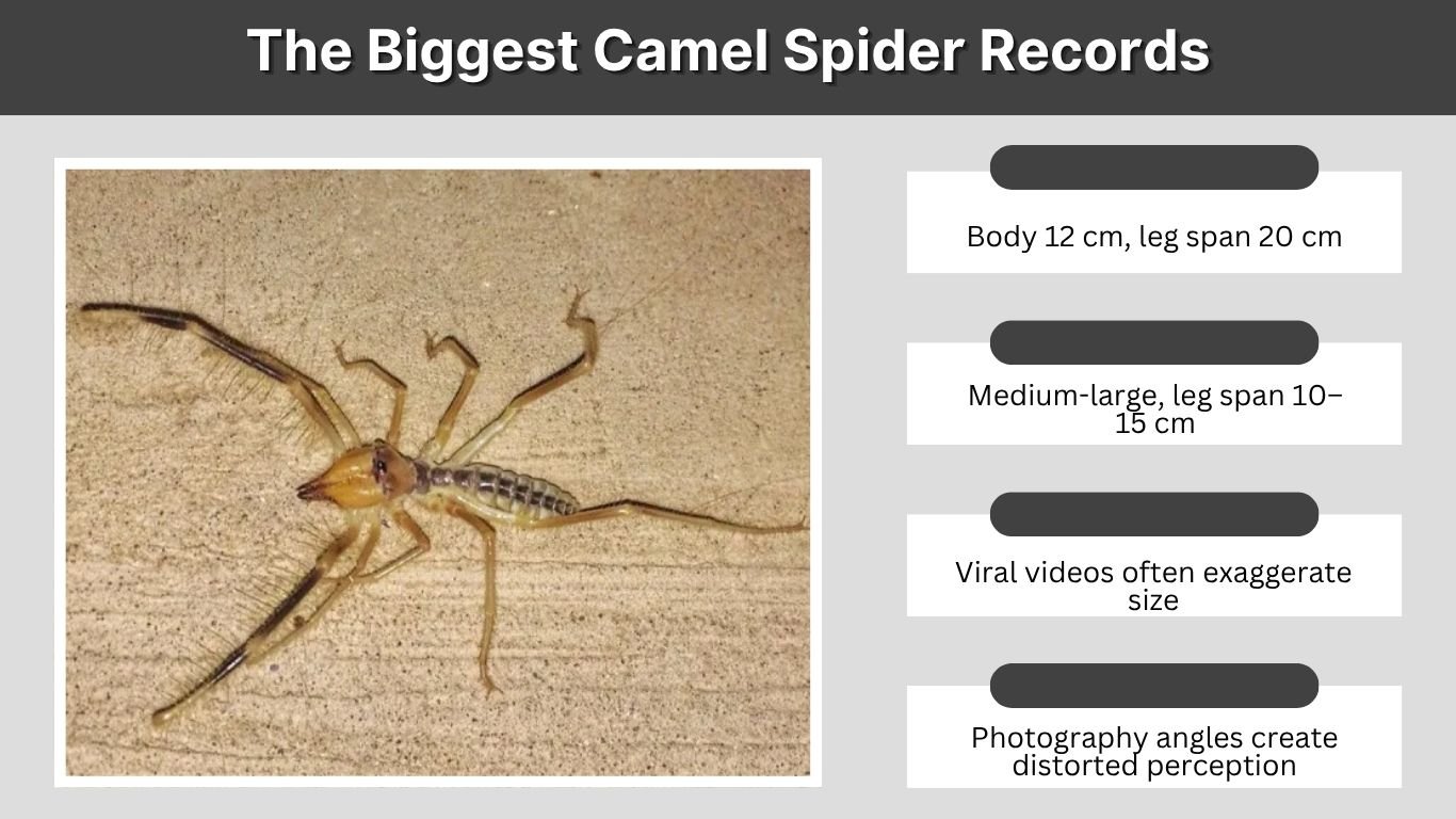 Biggest Camel Spider Size Myths And Verified Facts