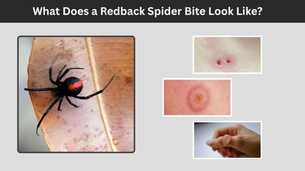 What Does a Redback Spider Bite Look Like?
